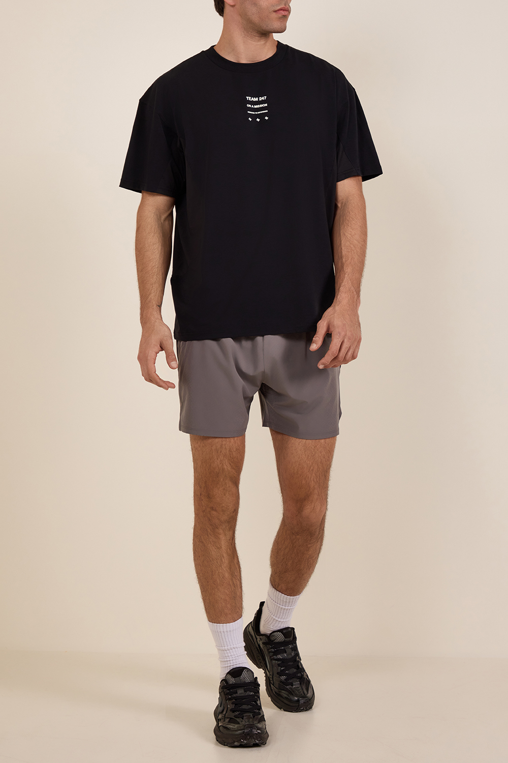 חולצת טי אוברסייז לאימון 247